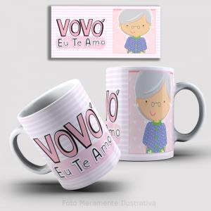 Canecas Personaliza Avós Cerâmica  Personalizada   