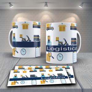 Canecas personaliza Logistica Cerâmica  Personalizada   