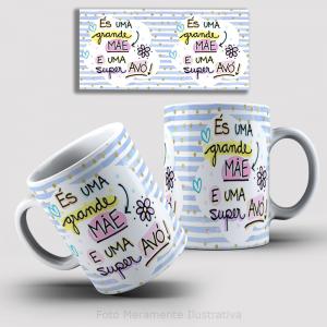 Canecas personaliza tema Mães Cerâmica  Personalizada   