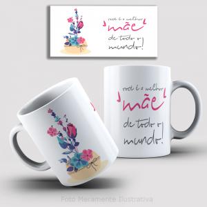 Canecas personaliza tema Mães Cerâmica  Personalizada   