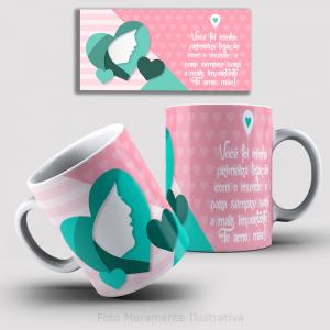 Canecas personaliza tema Mães Cerâmica  Personalizada   