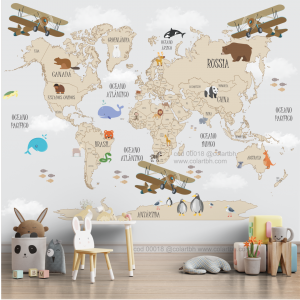 Papel de parede Mapas - cod00018