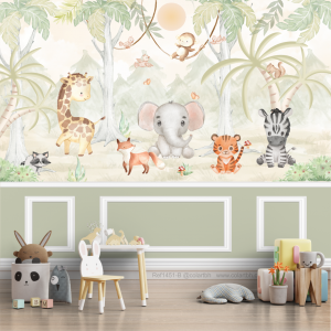 Papel de parede Safari- cod1451B